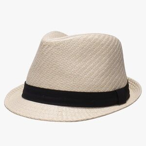 Levi’s men’s Panama fedora trilby straw hat.  Size small/medium.  New with tags.